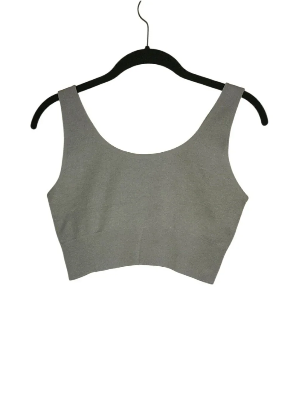 NWOT Fruit Of The Loom Pull On Grey Bra Size XL (Its Thick! Not Thin Cheap One.)